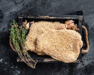 Products: Crumbed Beef Schnitzel Meat Direct Wellington NZ