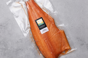 Products: Hot Smoked Mānuka Salmon Fillet - Meat Direct