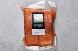 Mānuka Hot Smoked Salmon Portions - Meat Direct