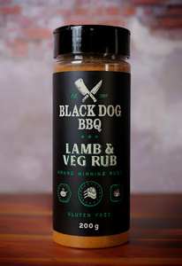 Products: Black Dog BBQ Lamb & Veg Rub - Meat Direct