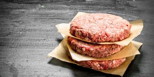 Products: Harissa Lamb Patties - Meat Direct