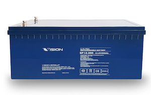 Solar Batteries: Vision 12v 200ah Lithium Battery