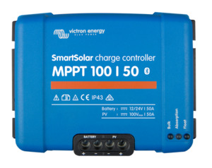 Charge Controllers: Victron SMARTSOLAR MPPT 100/50 (12/24V-50A)
