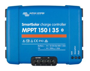 Charge Controllers: Victron SMARTSOLAR MPPT 150/35 (12/24/48V-35A)