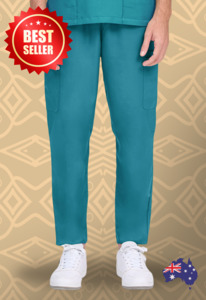 Unisex: Scrubness Parker Unisex Pull-on Cargo Scrub Pant SN0030