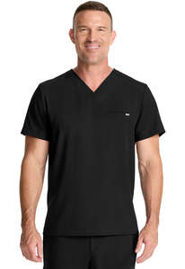 Healing Hands: HH Quest Men's 1-Pocket V-Neck Top - HH758