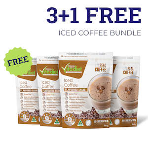 Shakes: 3+1 FREE Iced Coffee Shake Bundle