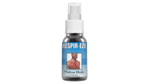 Winter Colds Flu: Respir-Eze Herbal Spray (50ml) - for respiratory support - Includes Echinacea & Pelargonium Sidoides