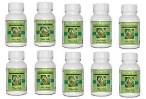 African Potato Capsules - Immunity & Prostate Support - 100% Natural - 60x350mg x 10 Bottles