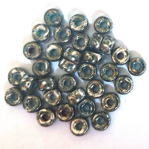 Products: Czech Seed Bead: 60020-43500 - Aqua Celsian - size 2