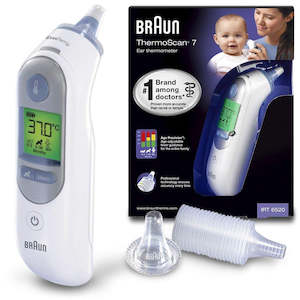 Thermometers: Braun Thermoscan 7 -  IRT 6520 Ear Thermometer