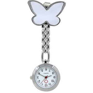 Watches: White Butterfly Medical Fob Watch
