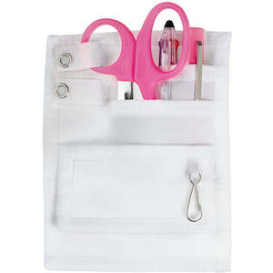 5-Pocket Designer Organizer Kit Hot Pink