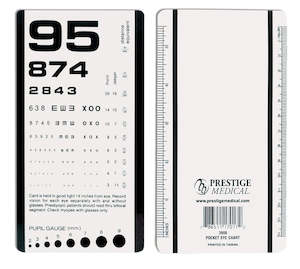 Pocket Eye Chart