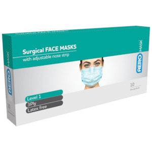 AEROMASK Level 2 Surgical Mask Box/10