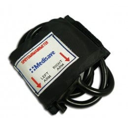 Blood Pressure Cuffs: Small Nylon BP Cuff with Bladder and 2 Tubes (18.4cm - 26.7cm)