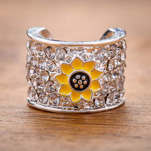 CharMED Stethoscope Charm -  Sunflower