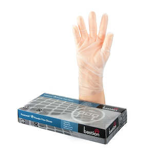 Bastion ProStretch P/F Clear Small Gloves x200