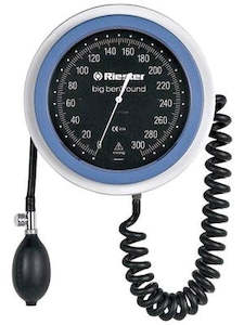 Blood Pressure Monitors: Big-Ben Round Wall Mount Model - Adult Size Velcro Cuff