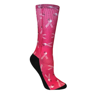 Nursing: Performance Socks - Pink Ribbons Courage