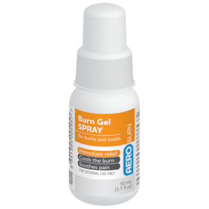 Burn Care: AEROBURN Burn Gel Spray Bottle 50ml