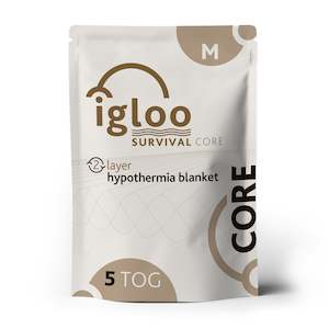 Igloo Core 2 Layer Hypothermia Blanket - Large - 5 Tog