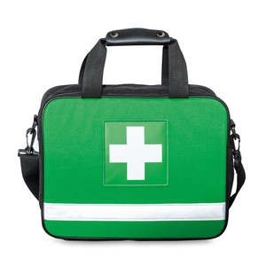 First Aid Bags: CODE RED Technician Pro Green Shoulder Bag