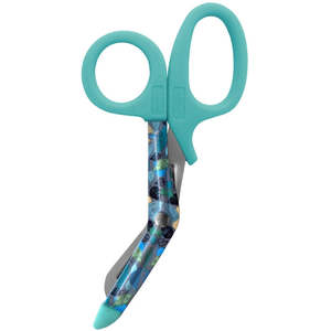 Scissors: 5.5" StyleMate Utility Scissors - Leaves Grey