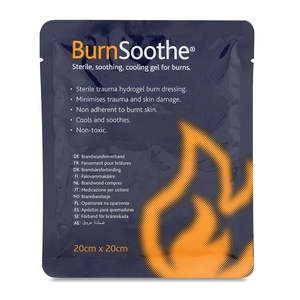 Burnsoothe Burn Relief Dressing 20cm x 20cm - Box of 5