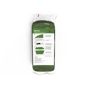 Emergency Tools: BLIZZARD Green Trauma Blanket 233 x 196cm