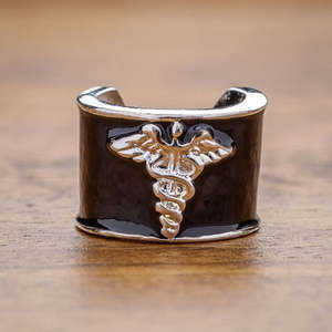 Nursing: CharMED Stethoscope Charm - Caduceus