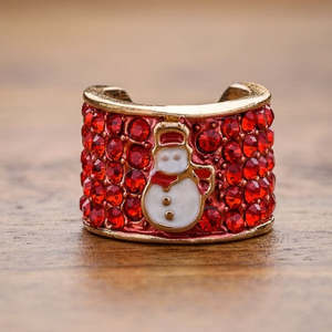 Nursing: CharMED Stethoscope Charm - Snowman