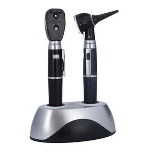Otoscopes: Otoscope & Opthalmoscope Desk Set - Rechargable