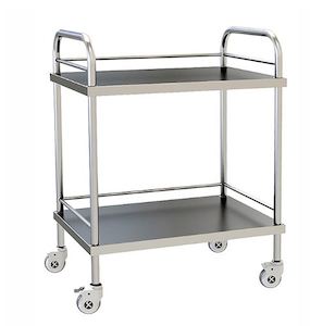Stainless Steel Instrument Trolley – Mediscope