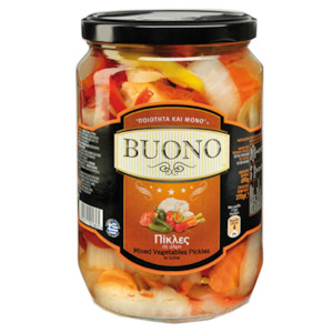 Antipasto: Pickled Mixed Vegetables 690g (DW 370g)
