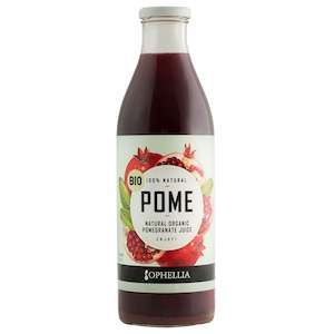 Beverages Non Alcoholic: Organic Pomegranate Juice 1L