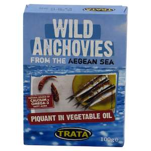 Fish: Anchovies Piquant in Vegetable Oil 100g
