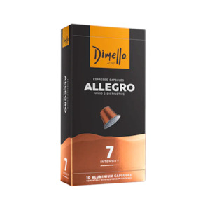 Tea: Dimello Espresso Capsules Allegro