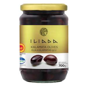 Olives: Kalamata Whole Olives 'Iliada' 700g