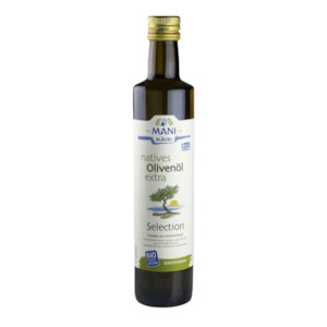 Mani Blauel Organic Extra Virgin Olive Oil 500ml