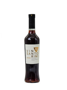 Wine: "Santo Wines" Santorini Vinsanto 500mL - Gift Pack