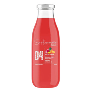 Simply Smoothie 04 Dragonfruit Pineapple Orange 250ml