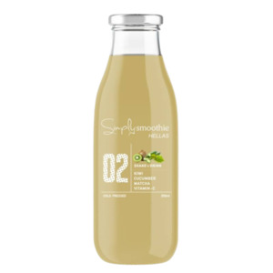 Simply Smoothie 02 Kiwi Cucumber Matcha 250ml