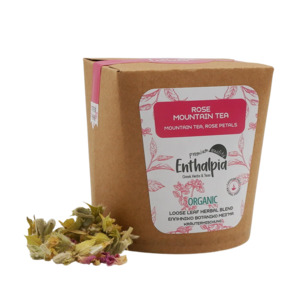 Enthalpia Organic Mountain Tea Herbal Blend 'Rose' 20g