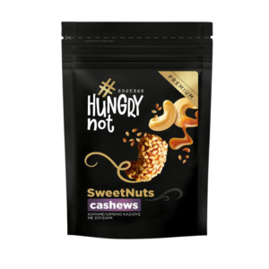 Snacks: Sdoukos Caramelised Cashews with Sesame 80g