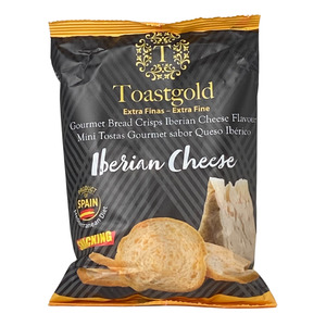 Breadsticks: Toastgold Iberiam Cheese Gourmet Mini Toasts 80g
