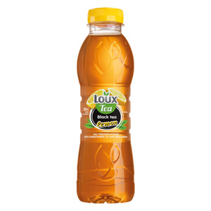 Beverages Non Alcoholic: Loux Black Tea Lemon 500ml