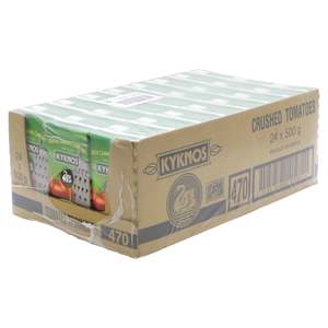 Tomatoes: 24 pack - Crushed tomatoes in carton 500g