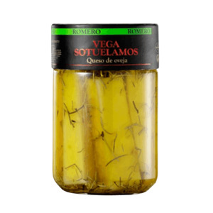 Cheese: Vega Sotuelamos Cheese Cured with EVOO and Rosemary 400g (Jar)
