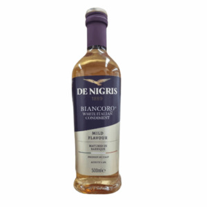 De Nigris White Balsamic Vinegar 500ml